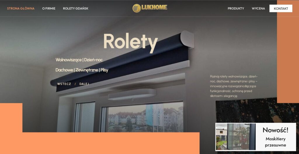 Realizacja lukhome.pl